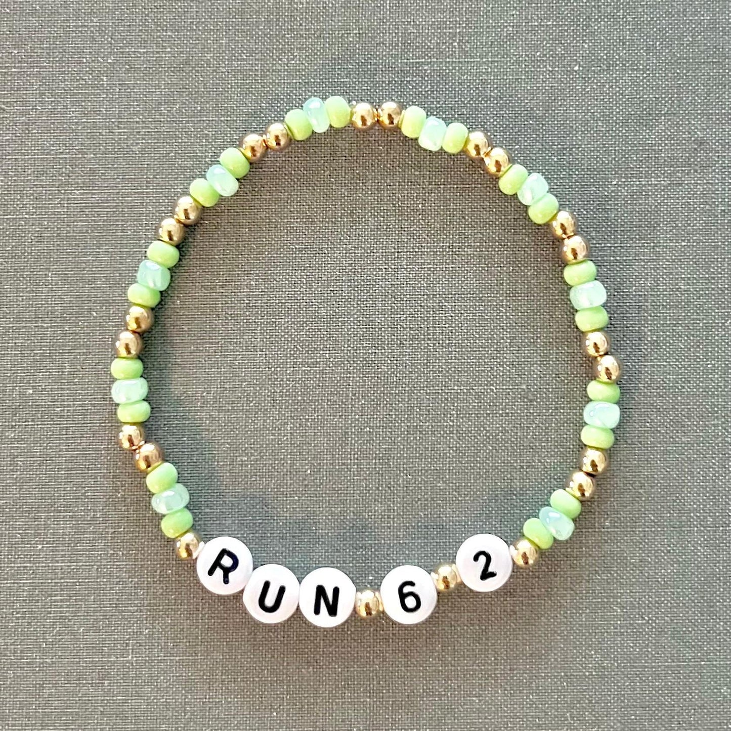 Run 13.1 | Half Marathon | handmade bracelet