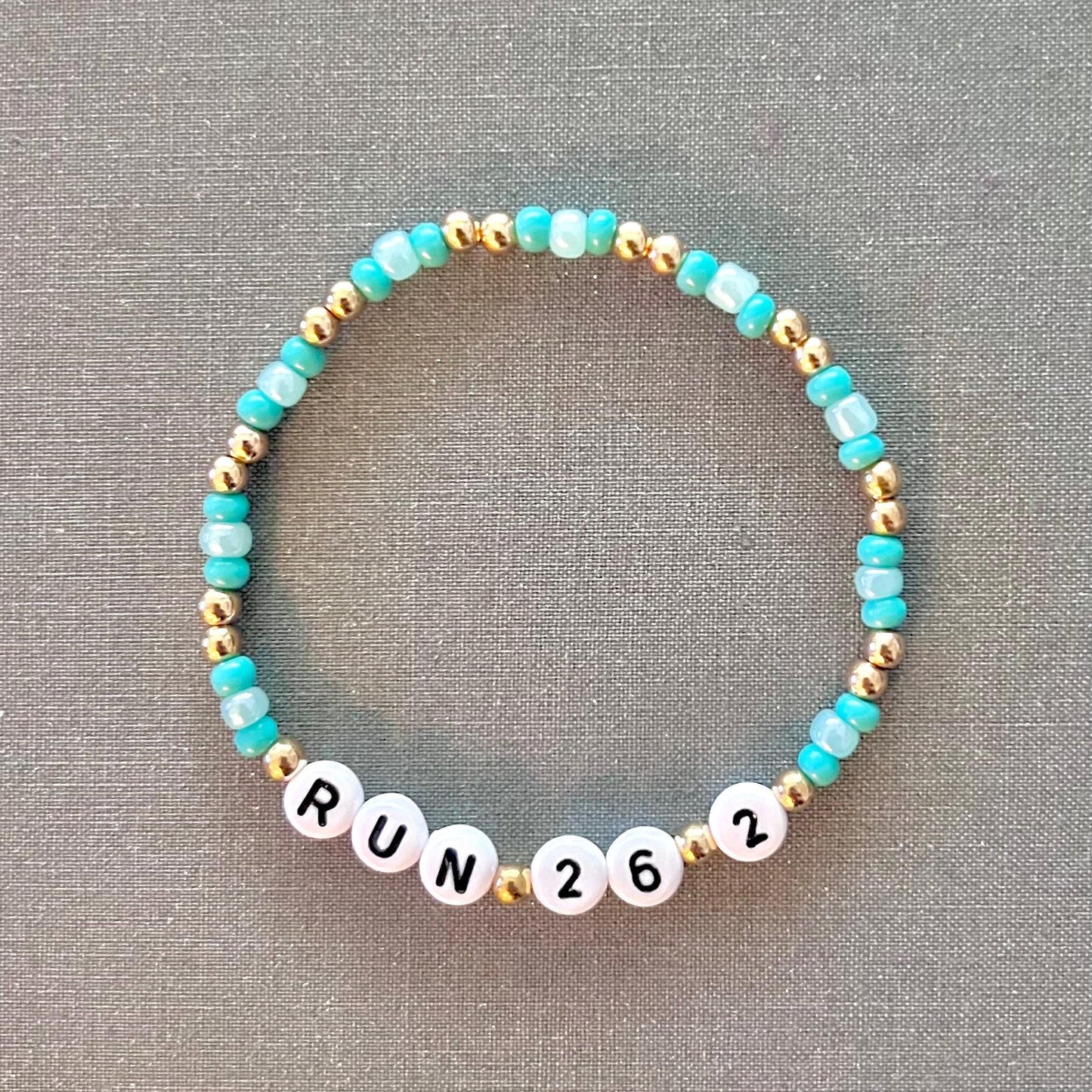 Run 13.1 | Half Marathon | handmade bracelet